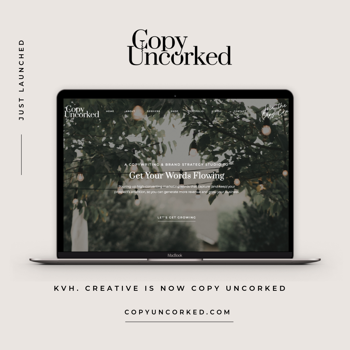 Behind the Screens of the Rebrand: kvh. Creative to Copy Uncorked - copyuncorked.com